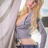 blonde Sex Doll Small sweater and short mini pants